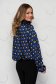 Bluza dama din satin cu croi larg si guler tip esarfa - SunShine 2 - StarShinerS.ro