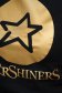 Tricou din bumbac elastic negru cu imprimeu cu scris - StarShinerS 4 - StarShinerS.ro