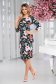 Rochie din material elastic midi tip creion cu imprimeu floral - StarShinerS 3 - StarShinerS.ro