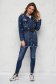 Blue jeans high waisted skinny jeans small rupture of material 6 - StarShinerS.com