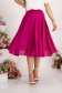 - StarShinerS midi cloche from veil fabric high waisted raspberry skirt 3 - StarShinerS.com