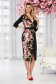 Rochie din stofa midi tip creion petrecuta cu imprimeu digital - StarShinerS 4 - StarShinerS.ro