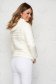 Geaca din fas subtire ivoire scurta cambrata - SunShine 2 - StarShinerS.ro