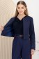 Sacou din stofa usor elastica bleumarin cambrat - StarShinerS 2 - StarShinerS.ro