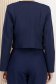 Sacou din stofa usor elastica bleumarin cambrat - StarShinerS 5 - StarShinerS.ro