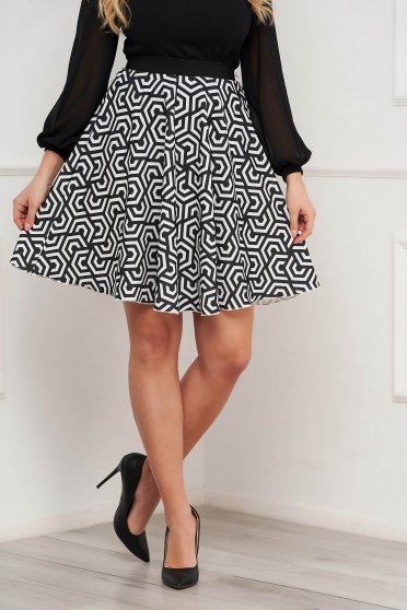 Elegant skirts, Skirt cloth short cut cloche with elastic waist - StarShinerS - StarShinerS.com