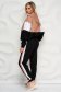 Casual cappuccino from two pieces sport 2 pieces with trousers slightly elastic cotton 3 - StarShinerS.com