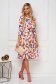 - StarShinerS dress lycra midi cloche with elastic waist abstract 3 - StarShinerS.com