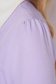 Rochie din stofa elastica lila midi tip creion cu guler detasabil brodat - StarShinerS 6 - StarShinerS.ro