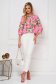 StarShinerS women`s blouse with floral print loose fit thin fabric office 4 - StarShinerS.com