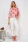StarShinerS women`s blouse with floral print loose fit thin fabric office 3 - StarShinerS.com
