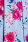 Rochie din stofa elastica scurta in clos cu imprimeu floral - Lady Pandora 5 - StarShinerS.ro