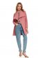 Pink coat cloth loose fit with pockets 2 - StarShinerS.com