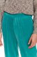 Turquoise trousers velvet with pockets loose fit 5 - StarShinerS.com