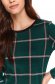 Rochie tricotata verde-inchis scurta tip creion - Top Secret 5 - StarShinerS.ro