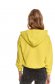 Yellow women`s blouse from striped fabric loose fit 3 - StarShinerS.com
