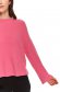 Pink sweater knitted loose fit 5 - StarShinerS.com