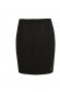 Black skirt pencil short cut 6 - StarShinerS.com