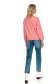 Pink women`s blouse cotton loose fit 3 - StarShinerS.com