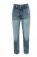 Blue trousers denim conical medium waist with pockets 5 - StarShinerS.com