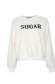 Ivory women`s blouse from fluffy fabric loose fit 6 - StarShinerS.com
