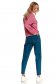 Blue jeans accessorized with tied waistband with pockets 3 - StarShinerS.com