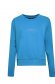 Blue women`s blouse loose fit long sleeved cotton 6 - StarShinerS.com