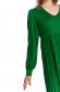Green dress short cut pleated light material 6 - StarShinerS.com