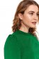 Green women`s blouse loose fit with turtle neck thin fabric 5 - StarShinerS.com