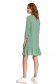 Mint dress loose fit with ruffle details 3 - StarShinerS.com