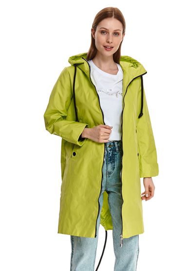 Coats & Jackets, Yellow jacket midi loose fit - StarShinerS.com