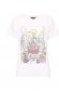 Tricou Top Secret alb casual cu croi larg din bumbac cu imprimeu floral 5 - StarShinerS.ro