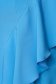 Rochie din stofa elastica albastra asimetrica tip creion cu volanase - StarShinerS 5 - StarShinerS.ro