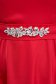 - StarShinerS red dress cloche asymmetrical detachable cord strass from satin 5 - StarShinerS.com