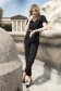 - StarShinerS jumpsuit arched cut slightly elastic fabric accessorized with tied waistband embroidered 1 - StarShinerS.com