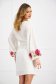 Rochie din georgette in clos cu elastic in talie si imprimeu floral digital - StarShinerS 3 - StarShinerS.ro