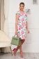 - StarShinerS dress short cut straight with floral print cloth 5 - StarShinerS.com