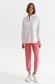 White women`s shirt cotton loose fit with pockets 1 - StarShinerS.com