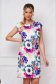 - StarShinerS dress short cut straight with floral print cloth 1 - StarShinerS.com