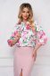 - StarShinerS women`s blouse loose fit from satin 1 - StarShinerS.com