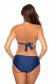 Darkblue swimsuit 2 pieces balconette bra normal bikinis 3 - StarShinerS.com